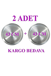 2 Adet 43 Cm Künefe Kadayıf Tabağı Tepsisi Geniş Ailelere Özel (kargo Bedava)