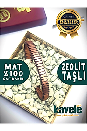Tılsımlı Model Saf Bakır Bileklik