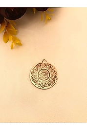 Saf %100 El Yapımı Bakır Kolye Ucu