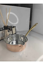 Bakır Tava Sosluk Tereyağ Pişirme Tavası