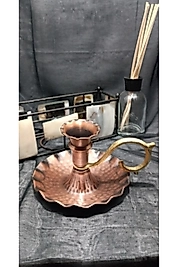 Bakır Şamdan&mum Söndürücü Eskitme