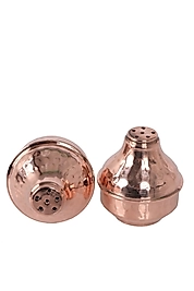 Bakır Tuzluk B Model Kırmızı 2’li Set