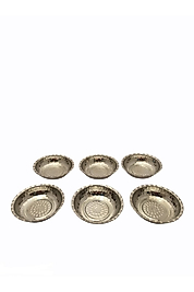 Bakır Kahvaltılık Bakır Mini Kase 6'lı Set