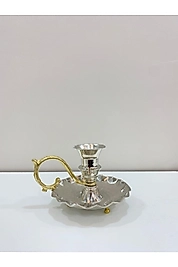 Fırfırlı Bakır El Şamdanı