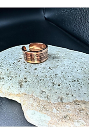 Ham Saf Bakır Yüzük -Kişiye Özel Yüzük Yapılır -6 cm