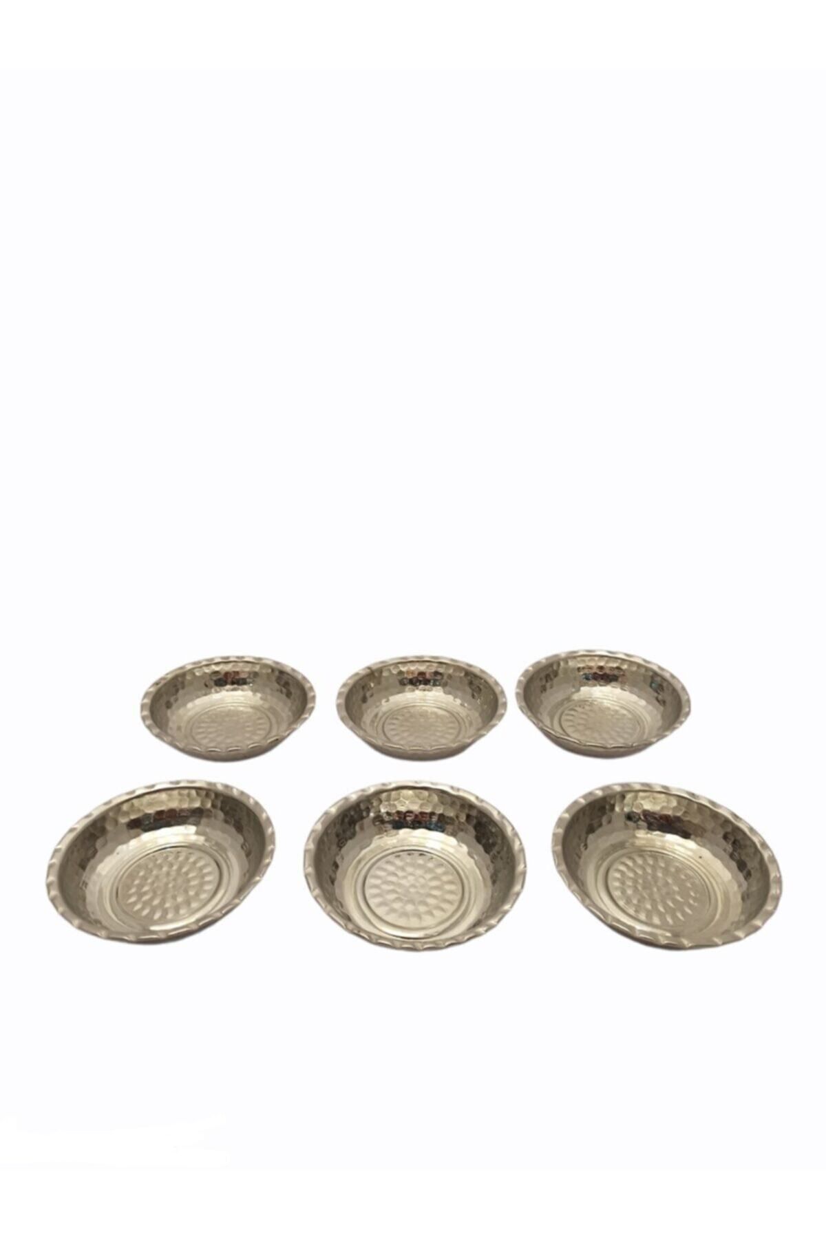 Bakır Kahvaltılık Bakır Mini Kase 6'lı Set
