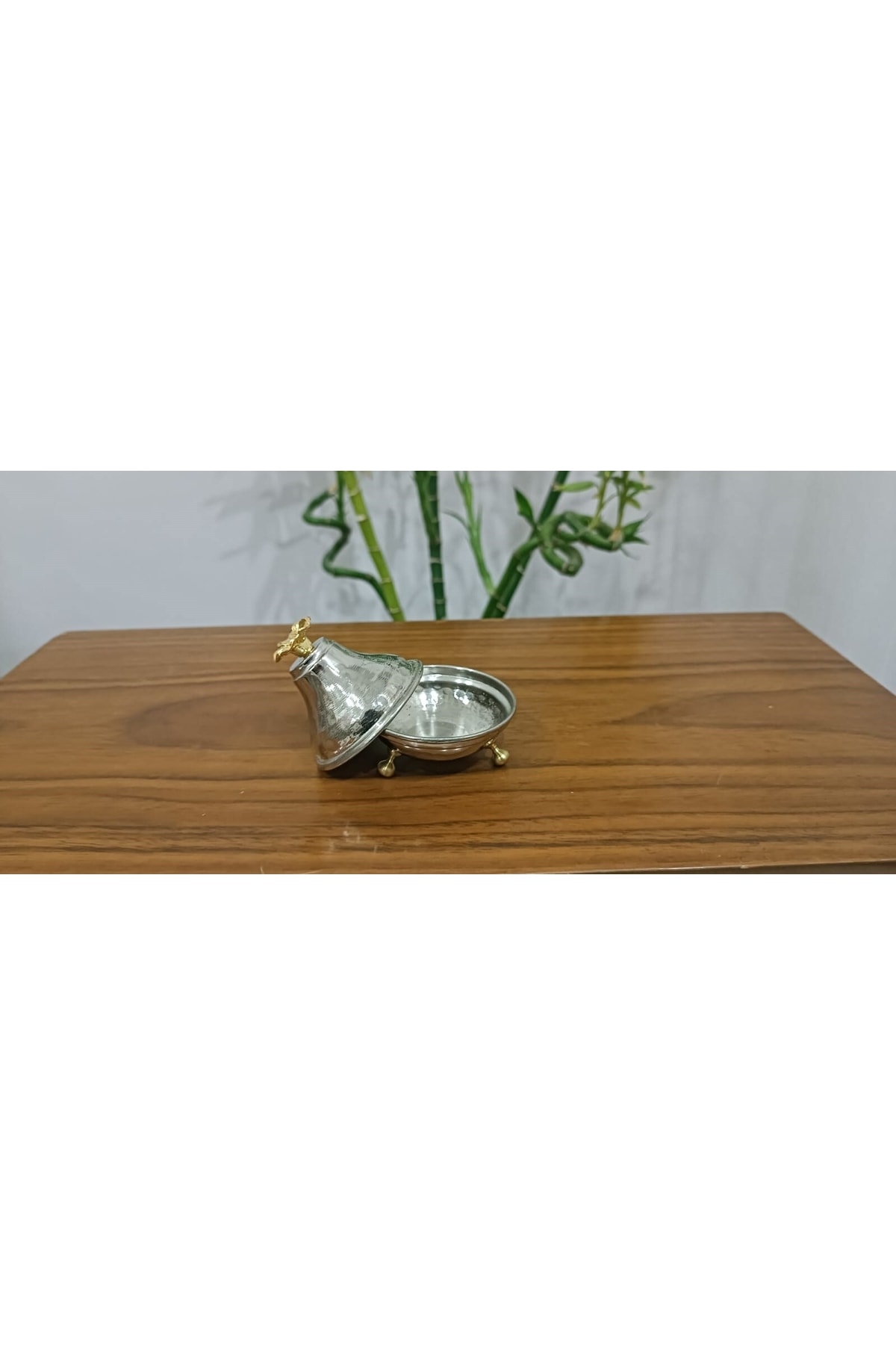 Bakır Beyaz Mini Lokumluk