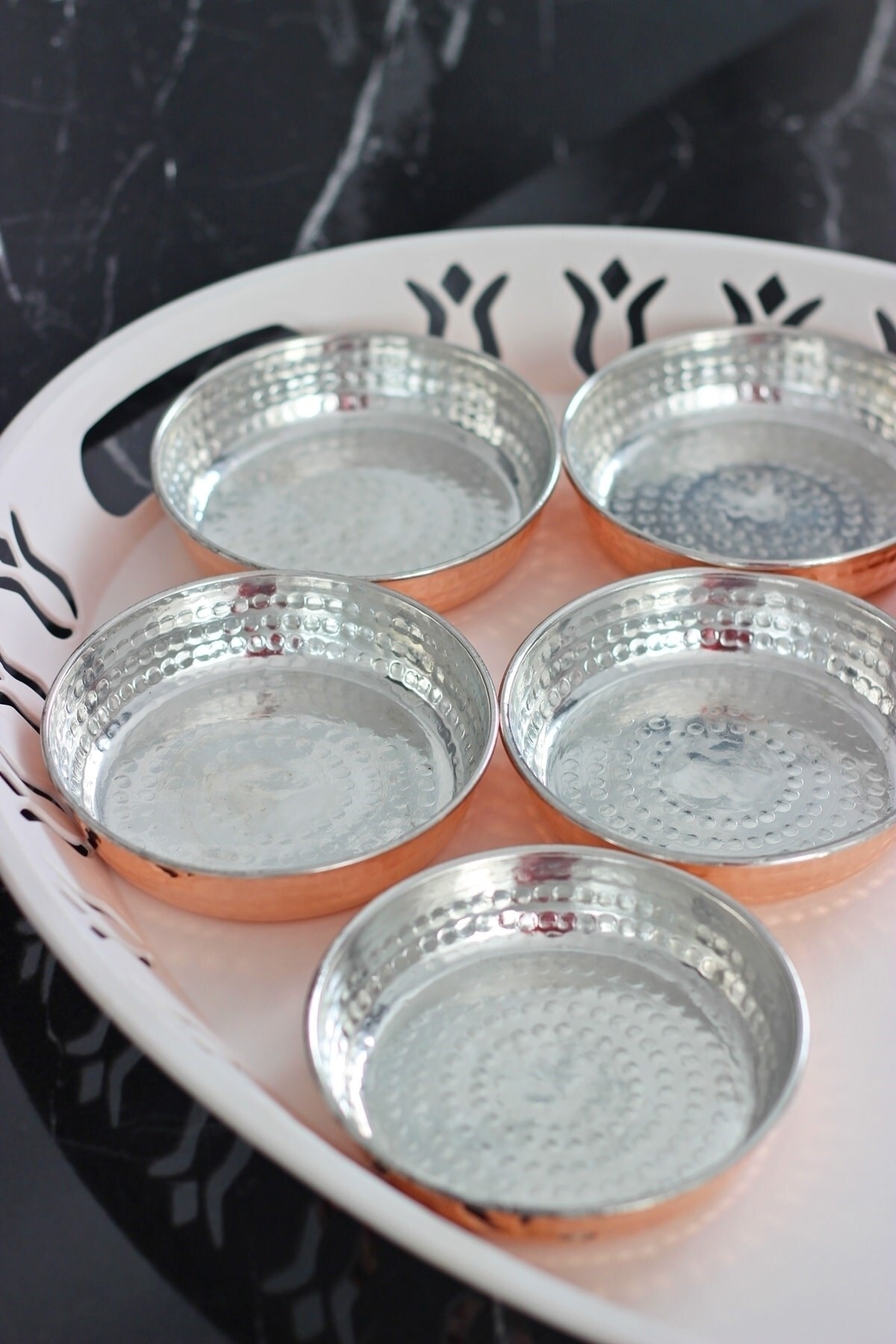 Bakır Çerezlik Kahvaltılık Reçellik Sosluk Meze Kase Tekli