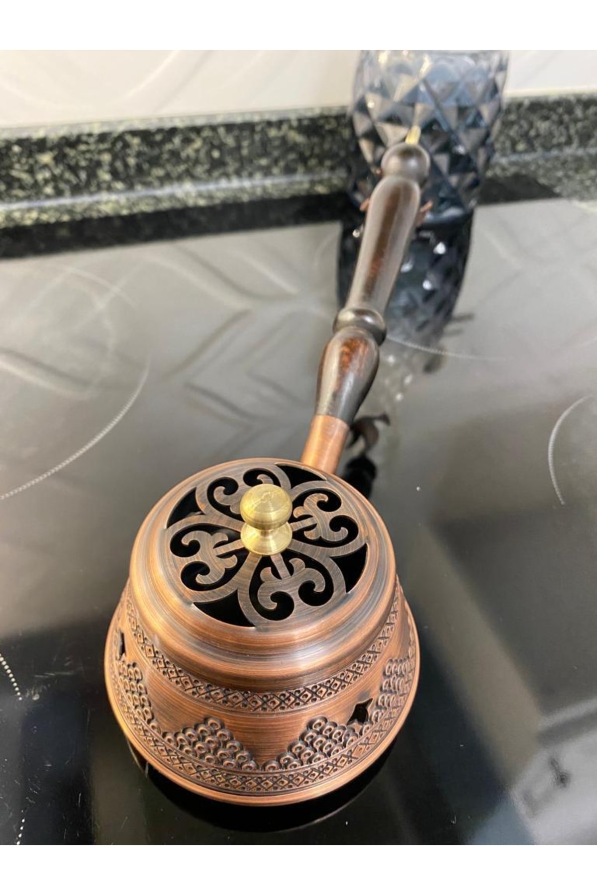 Lüx Üzüm Desenli Tütsülük Buhurdanluk Sosluk