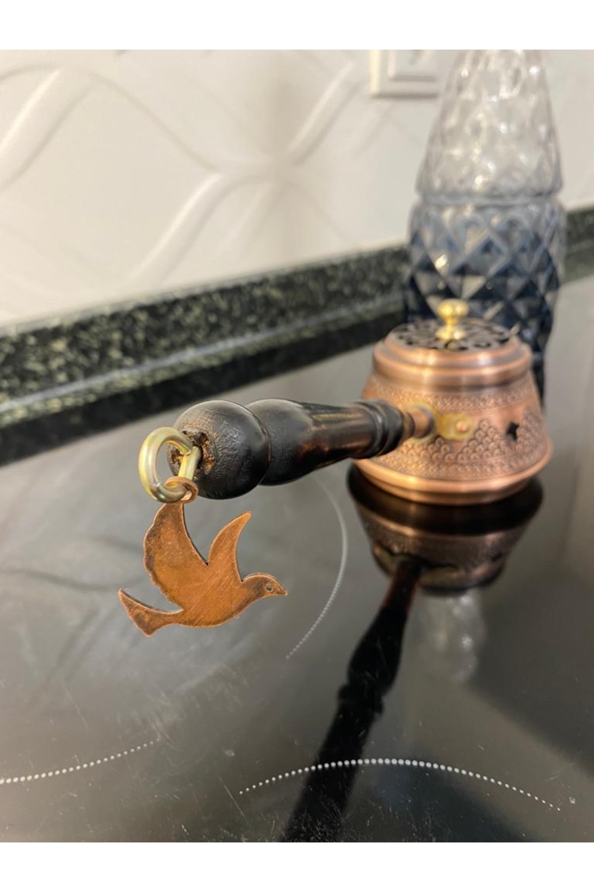 Lüx Üzüm Desenli Tütsülük Buhurdanluk Sosluk