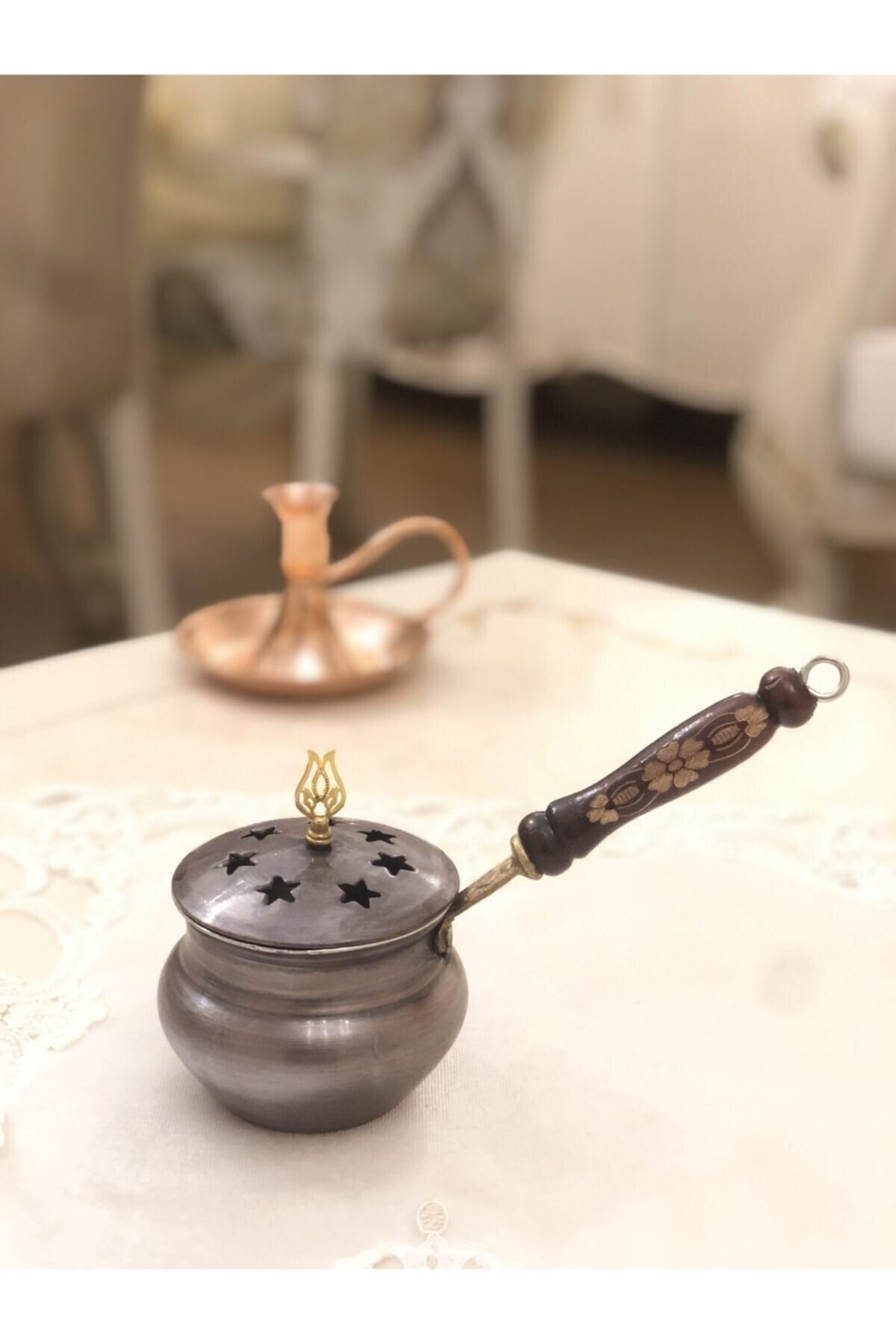 Bakır Eskitme Buhurdanlık&tütsülük