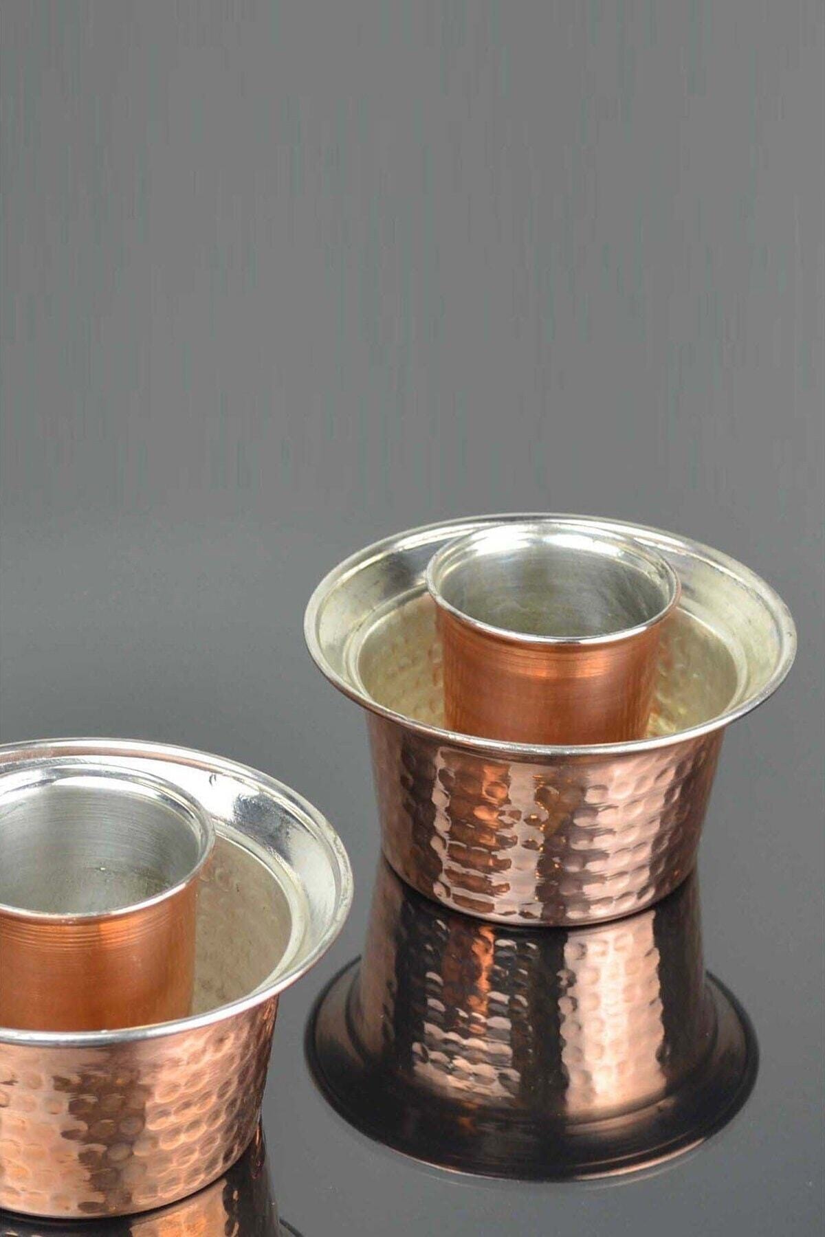 2'li Ehli Keyf Bardaklık Bakır Alkol Hediyelik